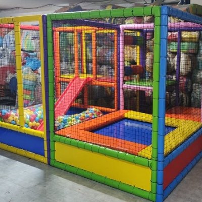 400x300x200 Soft Play Trambolinli Top Havuzu SE-134