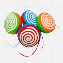 Lolipop Minder Puf-Çap 45 SE-212